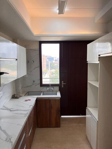 Kitchen in 3 BHK Builder Floor at Sushant Lok 3, Sector 57 – for Sale