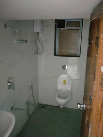 Bathroom in 2 BHK Apartment at Neelyog Towers, Malad East – for Rent