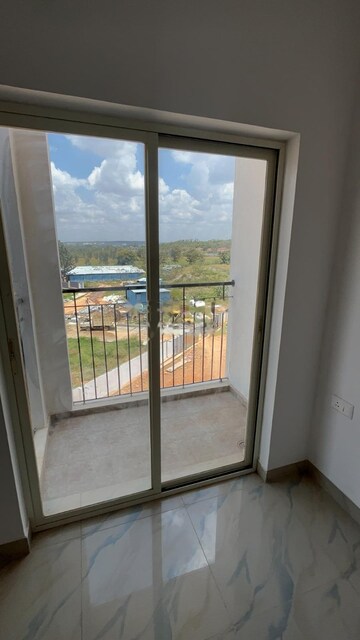 Balcony in 3 BHK Apartment at Vajram Newtown, Thanisandra Main Road – for Sale