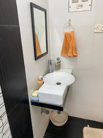 Bathroom in 1 BHK Apartment at Bandra West – for Rent
