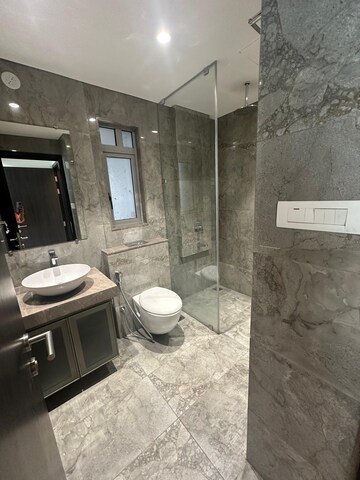Bathroom in 3 BHK Apartment at Oberoi Maxima, Andheri East – for Rent