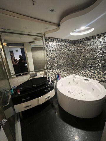 Bathroom in 2 BHK Apartment at Malibu Town – for Rent