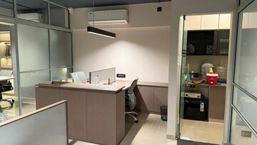 Kitchen in  Office Space at Synthesis The First, Vastrapur – for Rent