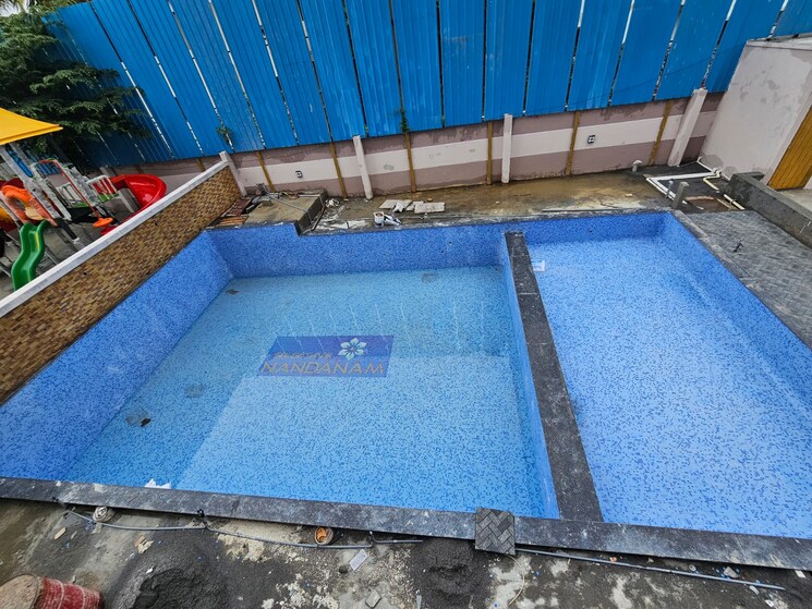 Swimming Pool, sri-sathvik-nandanam 3 Bedroom 1610 Sq.Ft. Apartment In Kaggadasapura Bangalore 8407667