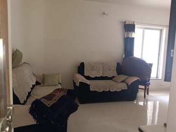 Living Room in 3 BHK Apartment at Abhinav Pebbles Urbania, Bavdhan – for Rent