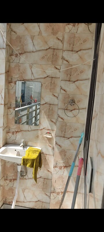 Balcony in 3 BHK Builder Floor at Dwarka Mor – for Rent