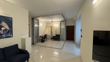 Living Room in 3 BHK Apartment at L&T Raintree Boulevard, Hebbal – for Rent