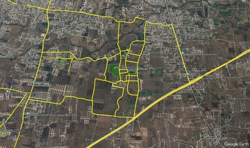  Plot – Map Location View at Mauli 22, Pipla - for Sale
