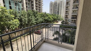 Balcony in 3 BHK Apartment at Godrej Aria, Sector 79 – for Rent