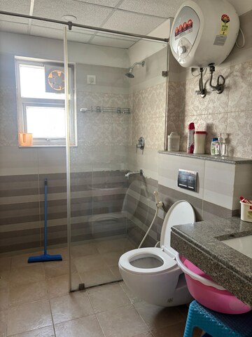 Bathroom in 3 BHK Apartment at Supertech Araville, Sector 79 – for Rent