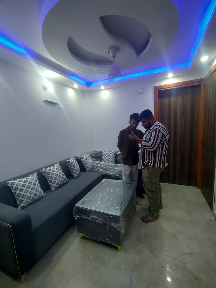 Living Room, dwarka mor 2 Bedroom 60 Sq.Yd. Builder Floor In Dwarka Mor Delhi 8685529