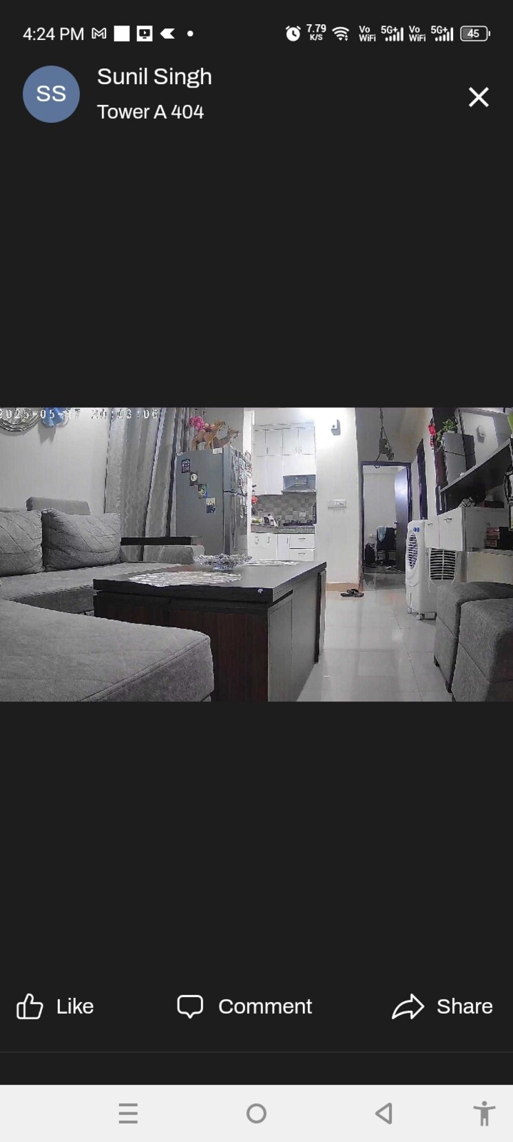 Kitchen, afowo-raksha-addela 2 Bedroom 1080 Sq.Ft. Apartment In Sector 16c Greater Noida Greater Noida 8685599