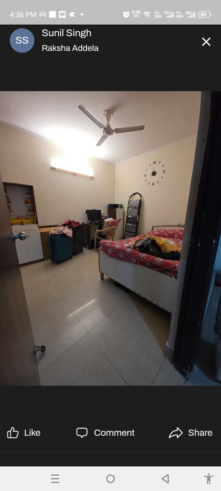 Bedroom, afowo-raksha-addela 2 Bedroom 1080 Sq.Ft. Apartment In Sector 16c Greater Noida Greater Noida 8685599