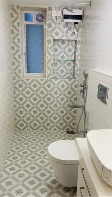 Bathroom in 2 BHK Apartment at Bandra West – for Rent