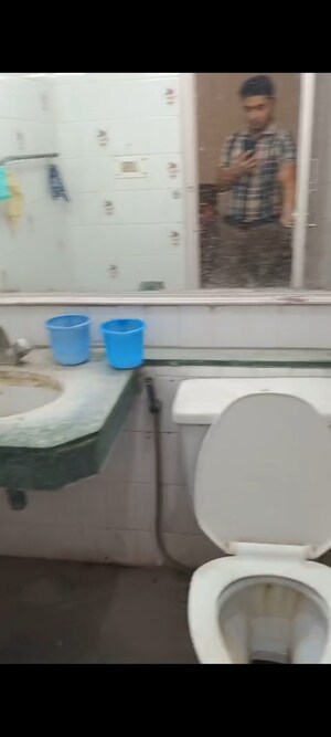 Bathroom in 2 BHK Builder Floor at Eros Garden Villas, Charmwood Village – for Sale