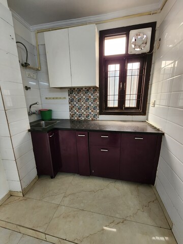Kitchen in 1 BHK Builder Floor at Chattarpur – for Rent