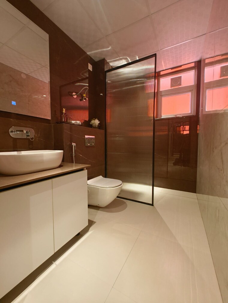 Bathroom, northview-homez 3 Bedroom 2310 Sq.Ft. Apartment In Ambala Highway Zirakpur 8685915