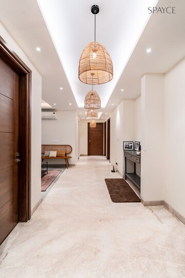 Building Lobby in 3 BHK Builder Floor at Chattarpur – for Sale