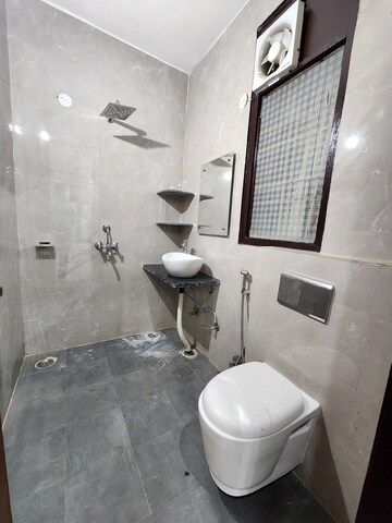 Master Bedroom in 3 BHK Builder Floor at Chattarpur – for Rent