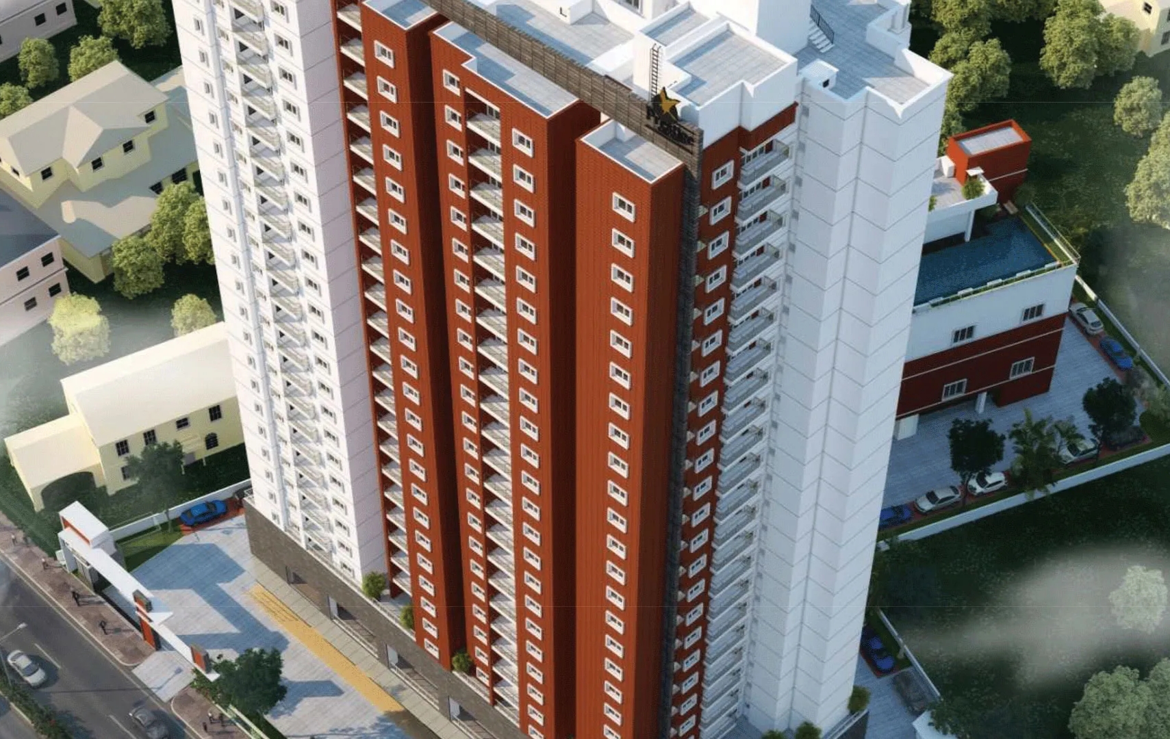 3 BHK + Pooja Room Apartment For Sale in Prestige North Point
