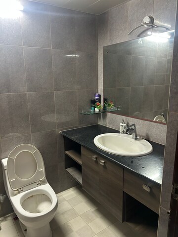 Bathroom in 3 BHK Apartment at Shriram Summitt, Electronic City Phase I – for Rent