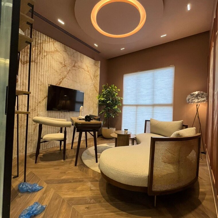 Bathroom, sheth-codename-younique 2 Bedroom 625 Sq.Ft. Apartment In Vrindavan Mumbai 8686156