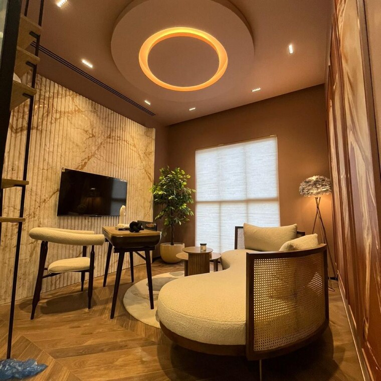 Bathroom, sheth-codename-younique 2 Bedroom 625 Sq.Ft. Apartment In Vrindavan Mumbai 8686156