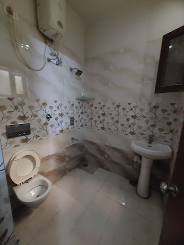 Bathroom in 3 BHK Builder Floor at Ambala Highway – for Rent