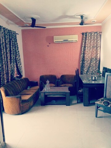 Living Room in 3 BHK Builder Floor at Dhakoli – for Rent