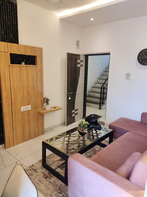 Living Room in 1.5 BHK Apartment at Ab Bypass Road – for Sale