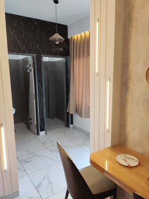 Living Room in 1.5 BHK Apartment at Ab Bypass Road – for Sale