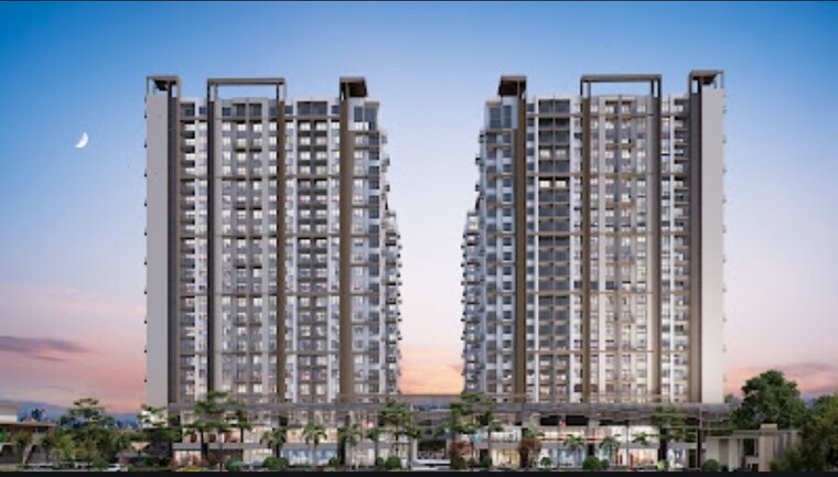 Exterior View, undri 3 Bedroom 950 Sq.Ft. Apartment In Undri Pune 8686544