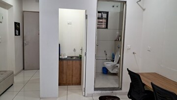 Bathroom in  Office Space at Sun Westbank, Navrangpura – for Rent