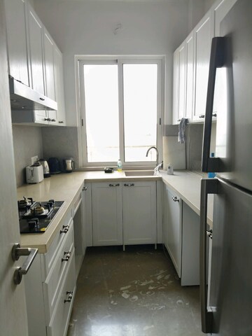 Kitchen in 3 BHK Apartment at Indiabulls Sky Forest, Lower Parel – for Rent