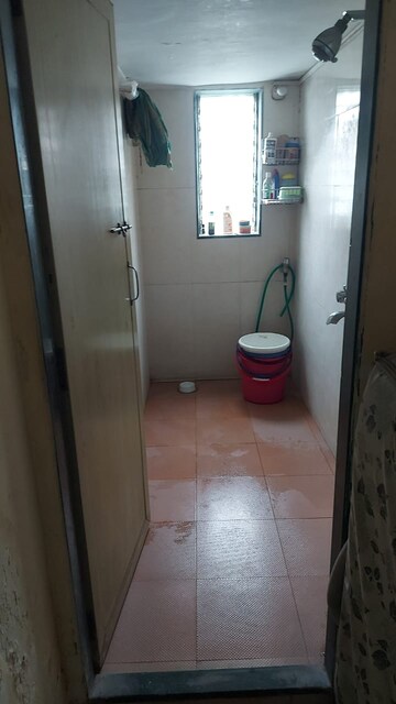 Bathroom in 1 BHK Builder Floor at Bhandup West – for Rent