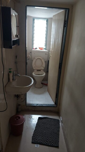 Bathroom in 1 BHK Builder Floor at Bhandup West – for Rent