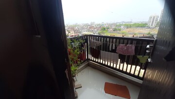 Balcony in 3 BHK Apartment at Sahaj Solarium, Vasna – for Rent