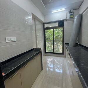 Kitchen in 1 BHK Apartment at Je And Vee Om Trimurti, Dindoshi – for Sale