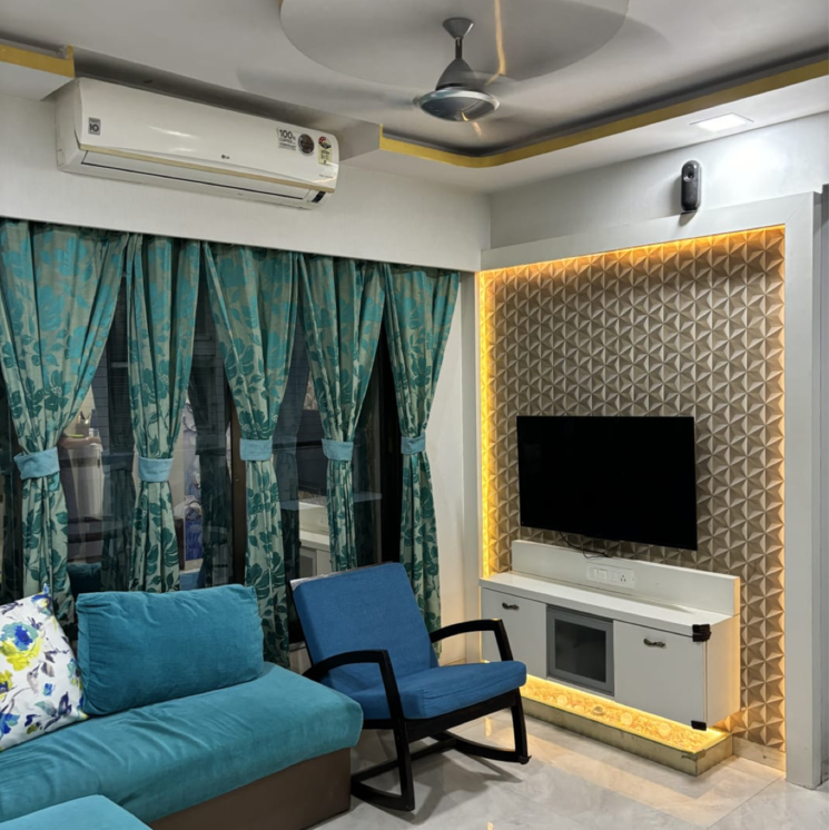 Living Room, malad east Pg For Boys In Malad East 8687557