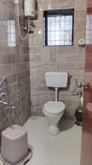 Bathroom in 3 BHK Apartment at Swagat Heights, Mira Road – for Sale