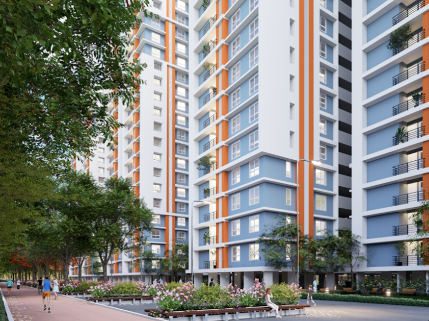 3 BHK + Pooja Room Apartment For Sale in RDB Legend Harmony