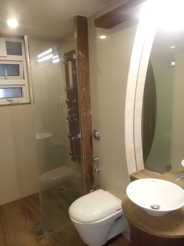 Bathroom in 4 BHK Apartment at Khar West – for Rent