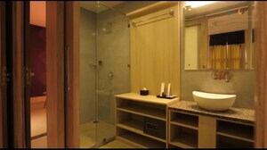 Attached Bathroom in 3 BHK Builder Floor at Pitampura – for Sale
