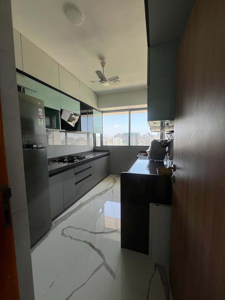 Kitchen, sudesh-apartment 4 Bedroom 3000 Sq.Ft. Apartment In Santacruz West Mumbai 8687676