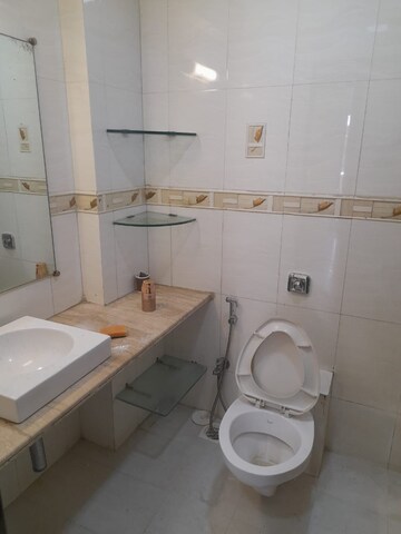 Bathroom in 2 BHK Apartment at Khar West – for Rent