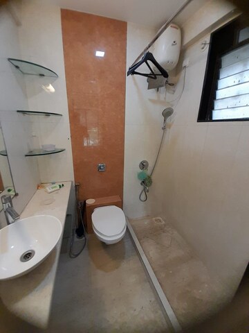 Bathroom in 2 BHK Apartment at Khar West – for Rent