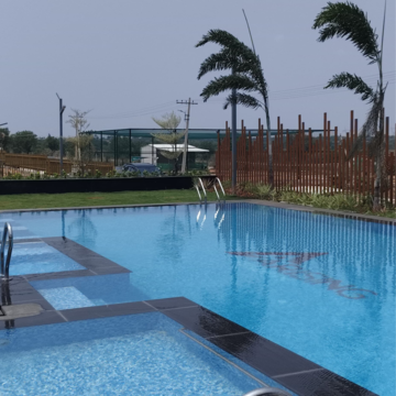 Swimming Pool in  Plot at Fortune Butterfly City, Kadthal – for Sale