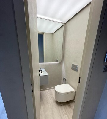 Bathroom in 4 BHK Apartment at Rustomjee Crown, Prabhadevi – for Rent