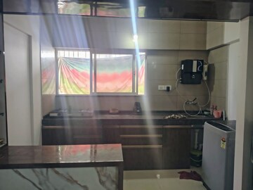 Kitchen in 1 RK Apartment at Gera Shrishti, Wagholi – for Rent