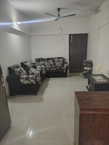 Living Room in 1 RK Apartment at Gera Shrishti, Wagholi – for Rent